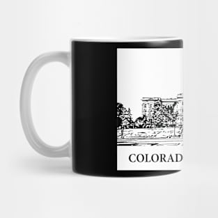 Colorado State USA Mug